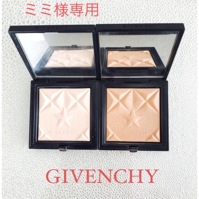 GIVENCHY(ジバンシィ)のミミ様専用2点　ジバンシー　GIVENCHY プードル　ランコムアイシャドウ コスメ/美容のベースメイク/化粧品(フェイスパウダー)の商品写真