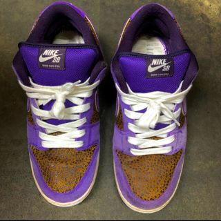 ナイキ(NIKE)のNIKE SB DUNK PURPLE SAFARI(スニーカー)