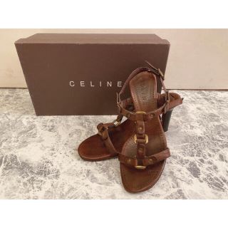 セリーヌ(celine)の【CELINE】セリーヌ ストラップサンダル(サンダル)