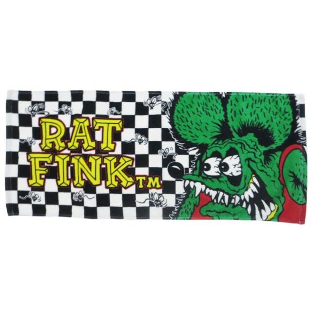 RatFink ラットフィンク フェイスタオル１枚 チェッカー柄 新品の通販 ...