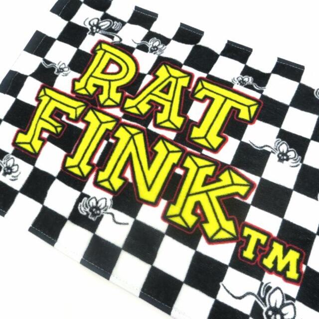 RatFink ラットフィンク フェイスタオル１枚 チェッカー柄 新品の通販 ...