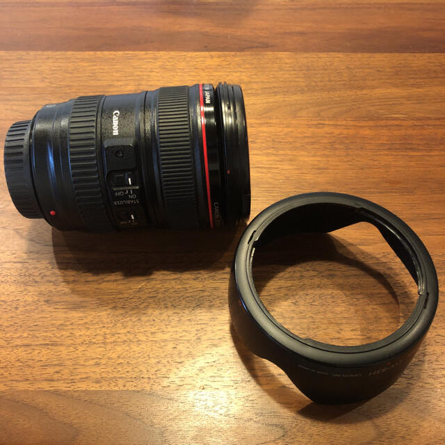 【美品】Canon EF 24-105mm 4 L IS USM フード付