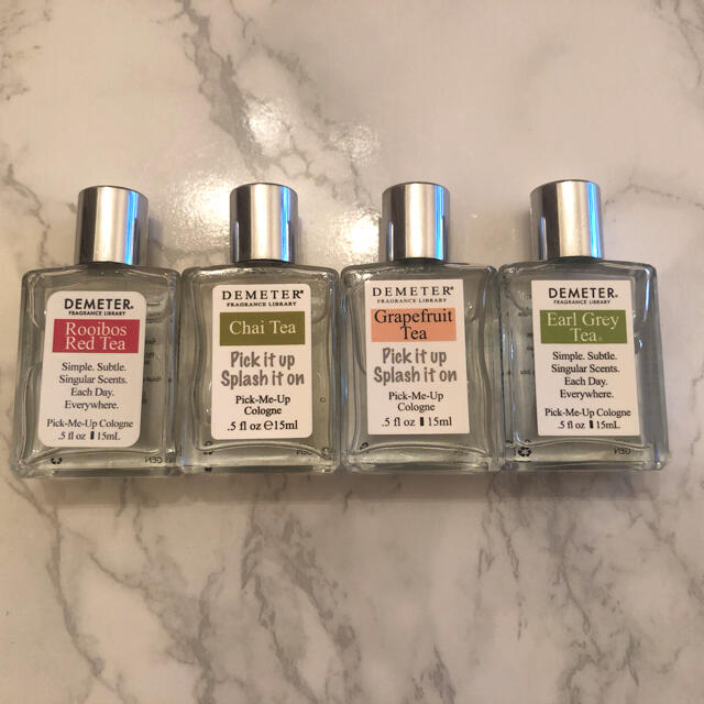 Jo Malone(ジョーマローン)のDEMETER ディメーター ティーシリーズ4種セット 香水 コロン コスメ/美容の香水(ユニセックス)の商品写真