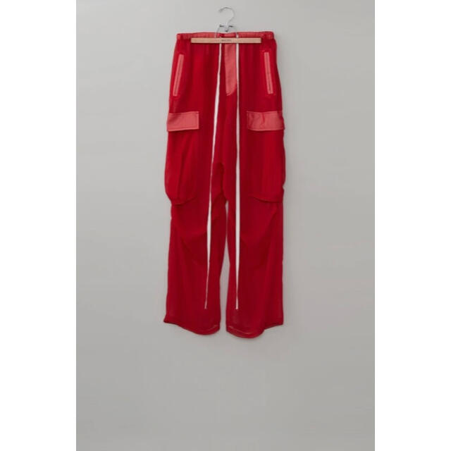 MASU SEE THROUGH OVER PANTS(GLITTER RED) メンズのパンツ(ワークパンツ/カーゴパンツ)の商品写真