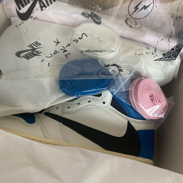 NIKE(ナイキ)のTRAVIS SCOTTO FRAGMENT NIKE AIR JORDAN 1 メンズの靴/シューズ(スニーカー)の商品写真