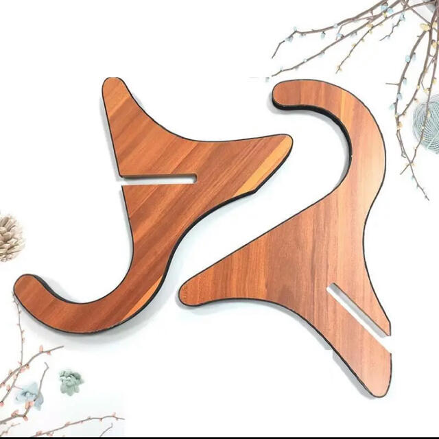 ギター ウクレレ スタンド 木製 ミニ 折りたたみ バイオリン 楽器  組立 軽 楽器のウクレレ(その他)の商品写真