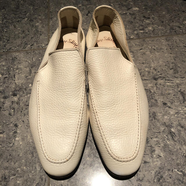 Santoni レザーモカシン