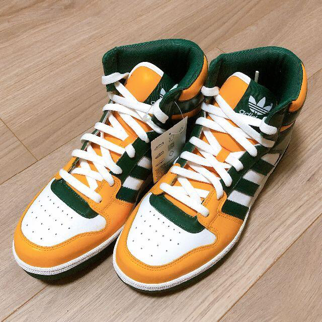 ＜新品/未使用＞adidas INSTINCT Ⅱ MID 緑/黄 27.0cm靴/シューズ