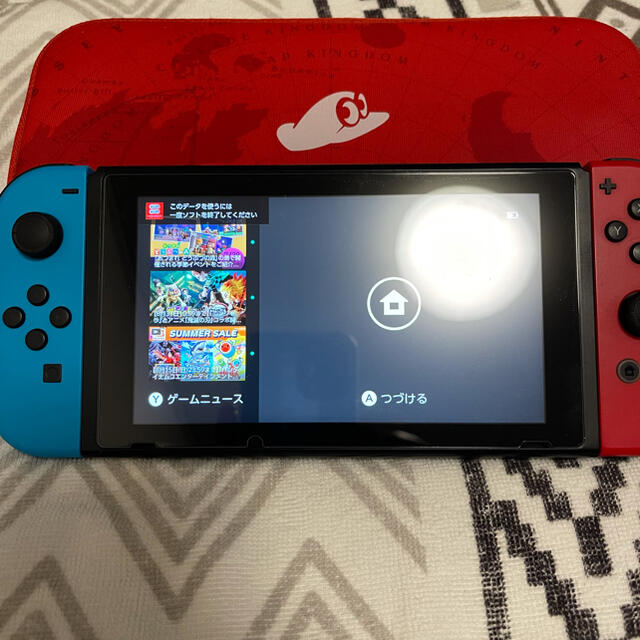 Nintendo Switch本体　マリオオデッセイ同梱　限定版