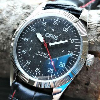 オリス(ORIS)の●美品！●オリス■ORIS 手巻き機械式ヴィンテージメンズ腕時計アンティーク即納(腕時計(アナログ))