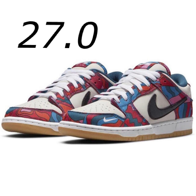 NIKE(ナイキ)のPIET PARRA NIKE SB DUNK LOW ABSTRACT ART メンズの靴/シューズ(スニーカー)の商品写真