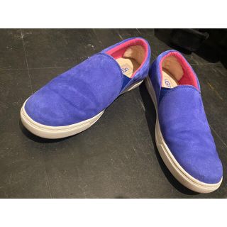 アグ(UGG)のUGG スリッポン　ブルー(スリッポン/モカシン)