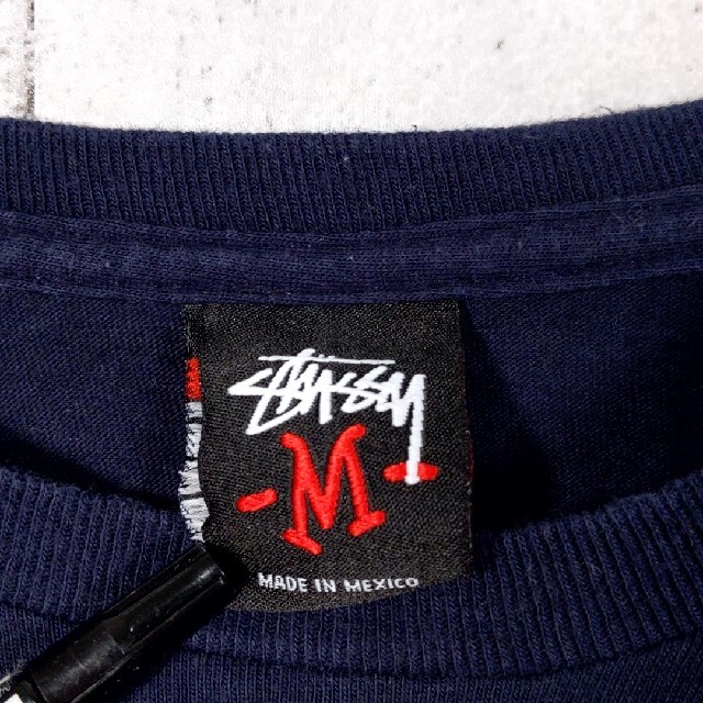 STUSSY(ステューシー)の【希少】STUSSY ステューシー レアデザイン Tシャツ  ゆるダボ メンズM メンズのトップス(Tシャツ/カットソー(半袖/袖なし))の商品写真