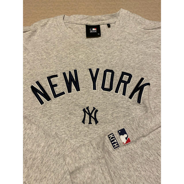 Kith for MLB New York Yankees L/S TEE - hizamgroup.com