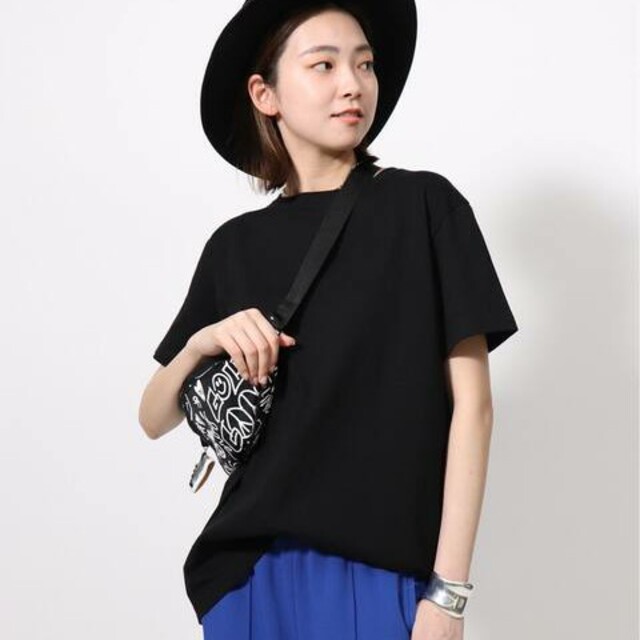 L'Appartement DEUXIEME CLASSE(アパルトモンドゥーズィエムクラス)のAP STUDIO  ギザ87 クルーネックTシャツ メンズのトップス(Tシャツ/カットソー(半袖/袖なし))の商品写真