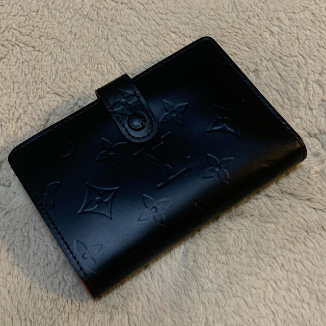 ルイヴィトン LOUIS VUITTON モノグラム　マットブラック　財布