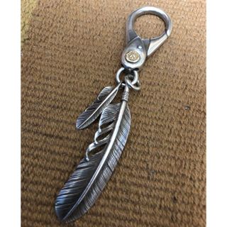 goro's - ウイングロック フェザー付キーフック wingrock の通販 goro's - ウイングロック フェザー付キーフック wingrock の通販