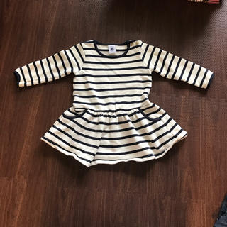 プチバトー(PETIT BATEAU)の【美品】プチバトー ワンピ(ワンピース)