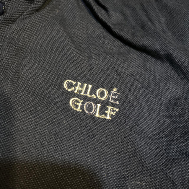 Chloe(クロエ)のクロエゴルフ　長袖ポロシャツ スポーツ/アウトドアのゴルフ(ウエア)の商品写真