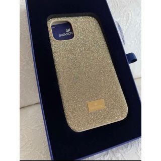 ❷新品未使用☆美品スワロフスキースマホケース(iPhone12 mini)箱付き