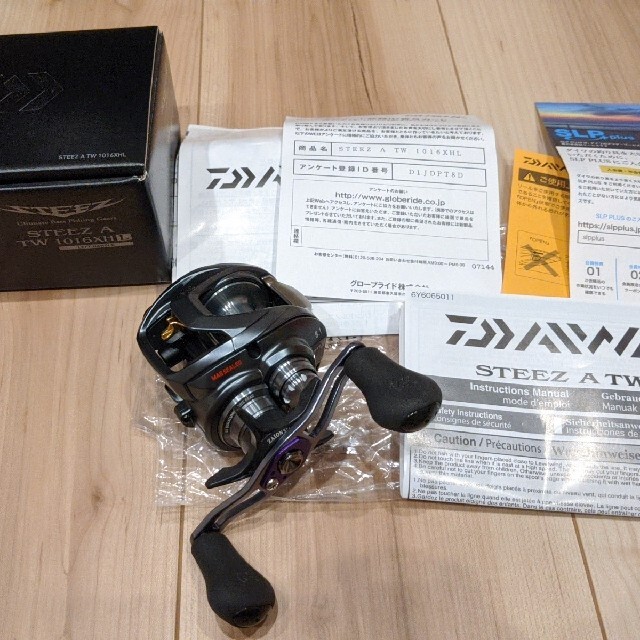 ダイワ スティーズ A TW 1016XH★DAIWA STEEZ A TW6kg糸巻量