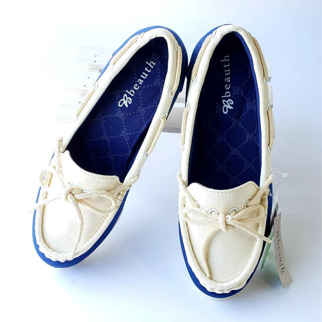 Beauth(ビュース)のビュース デッキレインシューズ 23cm レディースの靴/シューズ(レインブーツ/長靴)の商品写真