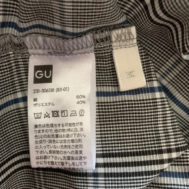 GU(ジーユー)のGU チェックブラウス レディースのトップス(シャツ/ブラウス(半袖/袖なし))の商品写真