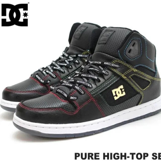 適当な価格 Dc 黒 ハイカット スニーカー Shoes Dc スニーカー Www Proviasnac Gob Pe