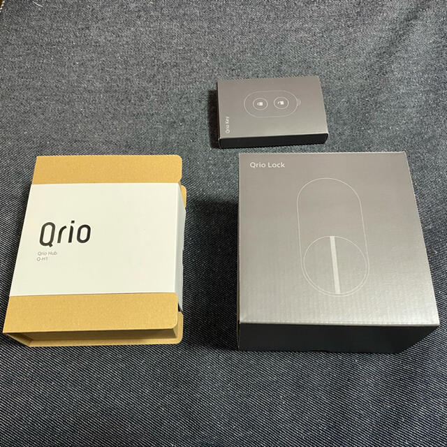 Qrio Lock 、Qrio Hub、Qrio Key セット