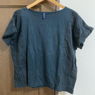 インザグルーヴ(in the groove)のレース切替Tシャツ カットソートップス(Tシャツ(半袖/袖なし))