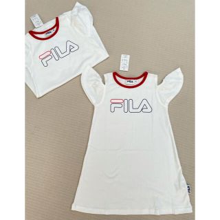 フィラ(FILA)の110cm フィラー　FILA 女の子ワンピース　新品　一枚(ワンピース)