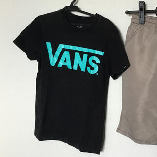 ヴァンズ(VANS)の【グラディウスさん専用】VANS黒Tシャツ 140サイズ(Tシャツ/カットソー)