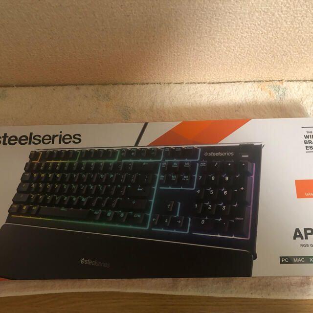 保証あり♪ ゲーミングキーボード SteelSeries Apex 3 JP スマホ/家電/カメラのPC/タブレット(PC周辺機器)の商品写真