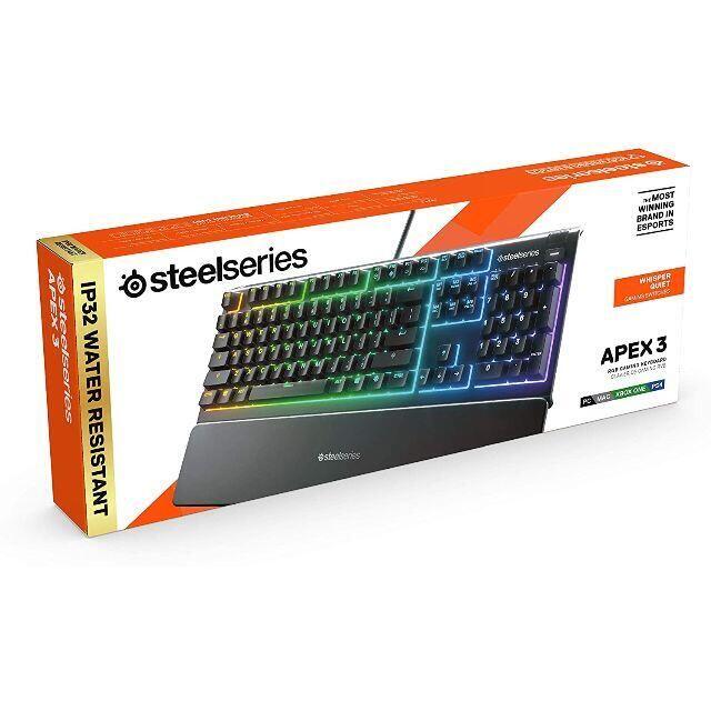 ゲーミングキーボード SteelSeries Apex3