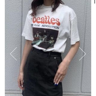 マウジー(moussy)のmoussyビートルズコラボ★ HEY JUDE REVOLUTION Tシャツ(Tシャツ(半袖/袖なし))