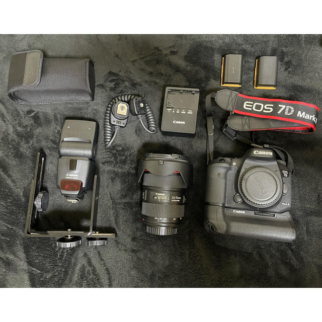 Canon EOS 7D MARK2 レンズ・フラッシュ・付属品多数 - デジタル一眼