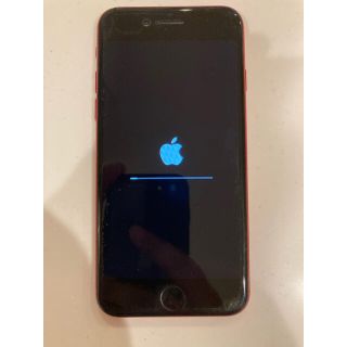 アイフォーン(iPhone)のiphone 8 RED 256GB SIMフリー本体のみ(携帯電話本体)