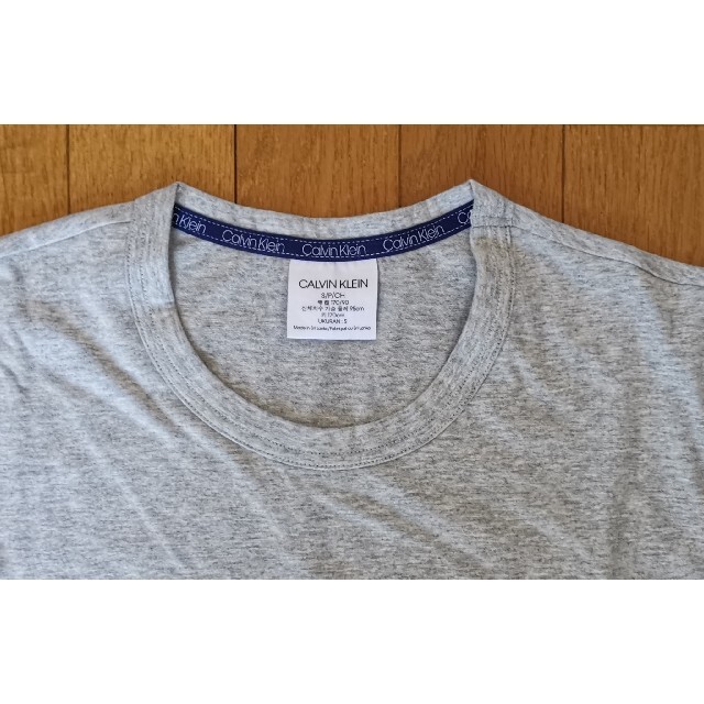 Calvin Klein(カルバンクライン)のカルバンクライン　新品　メンズ　Tシャツ(ブルー/ライトグレーS) メンズのトップス(Tシャツ/カットソー(半袖/袖なし))の商品写真