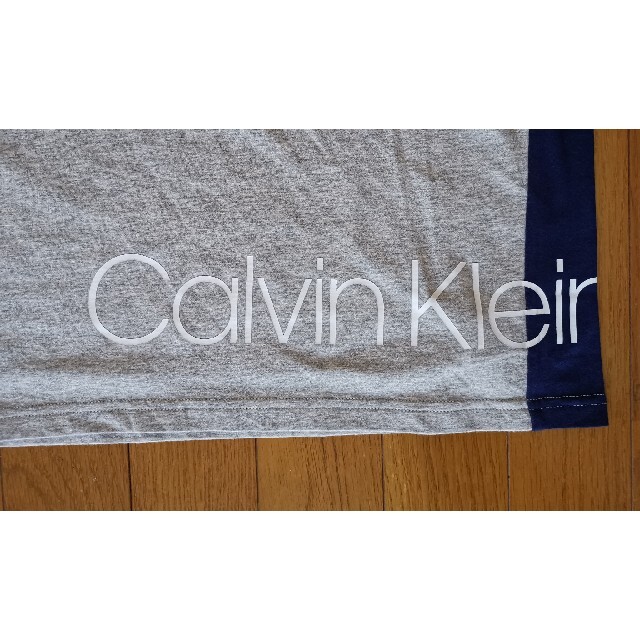 Calvin Klein(カルバンクライン)のカルバンクライン　新品　メンズ　Tシャツ(ブルー/ライトグレーS) メンズのトップス(Tシャツ/カットソー(半袖/袖なし))の商品写真