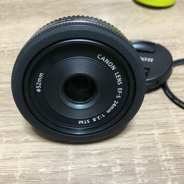 Canon(キヤノン)のCanon EF-S24F2.8 STM パンケーキレンズ　 スマホ/家電/カメラのカメラ(レンズ(単焦点))の商品写真