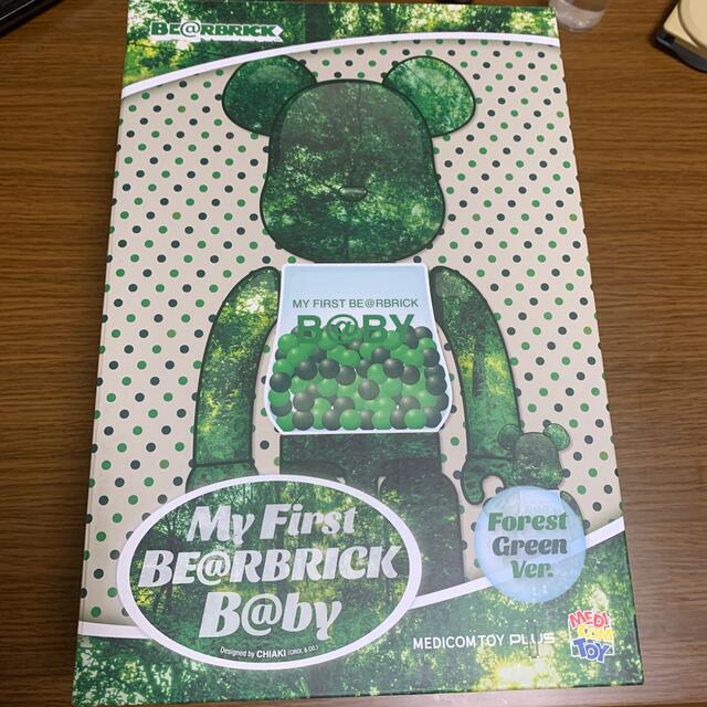 MEDICOM TOY(メディコムトイ)のMY FIRST BE@RBRICK B@BY FOREST GREEN  エンタメ/ホビーのフィギュア(その他)の商品写真