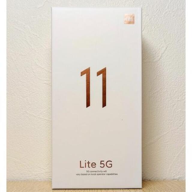 新品未開封 Xiaomi Mi 11 Lite 5G ミントグリーン 128GBのサムネイル