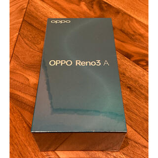 OPPO - OPPO Reno3 A ホワイト A0020P スマホ本体 simフリーの通販 by ...
