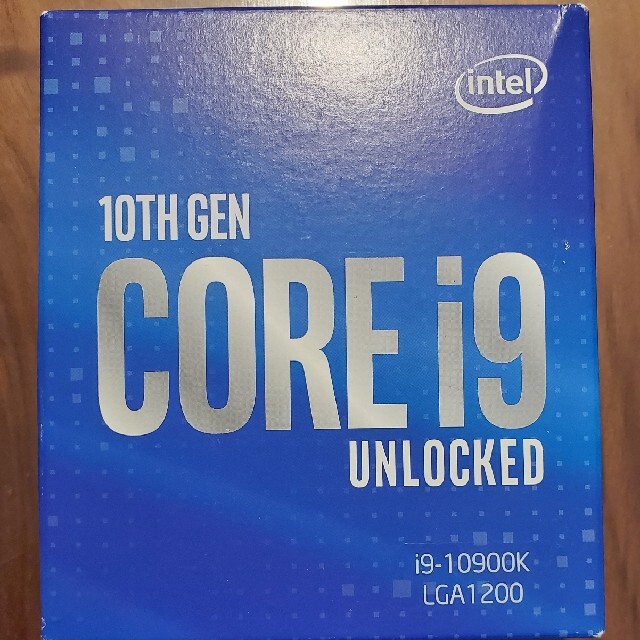 intel Core i9 10900KPCパーツ