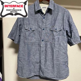 インターフェイス(INTERFACE)のINTERFACE 半袖シャンブレーシャツ インターフェイス(シャツ)