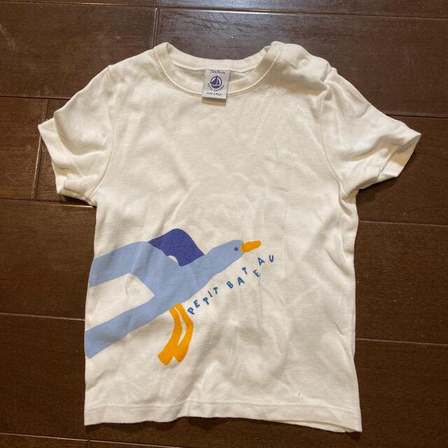 PETIT BATEAU(プチバトー)のプチバトー　美品　24m Tシャツ キッズ/ベビー/マタニティのキッズ服男の子用(90cm~)(Tシャツ/カットソー)の商品写真