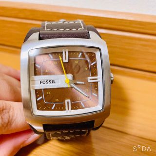 フォッシル(FOSSIL)のFOSSIL メンズ腕時計 GENUINE LEATHER JR-9990(腕時計(アナログ))