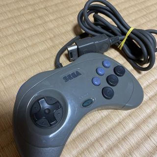 セガ(SEGA)のセガサターン用コントローラーグレー動作品(その他)