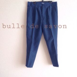 ビュルデサボン(bulle de savon)のテーパードパンツ(カジュアルパンツ)