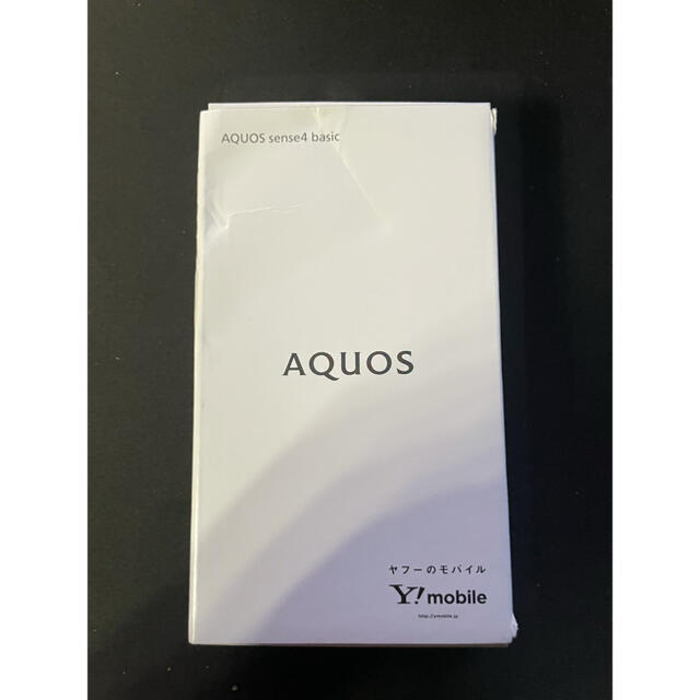 AQUOS sense4 basic ワイモバイルsim解除済